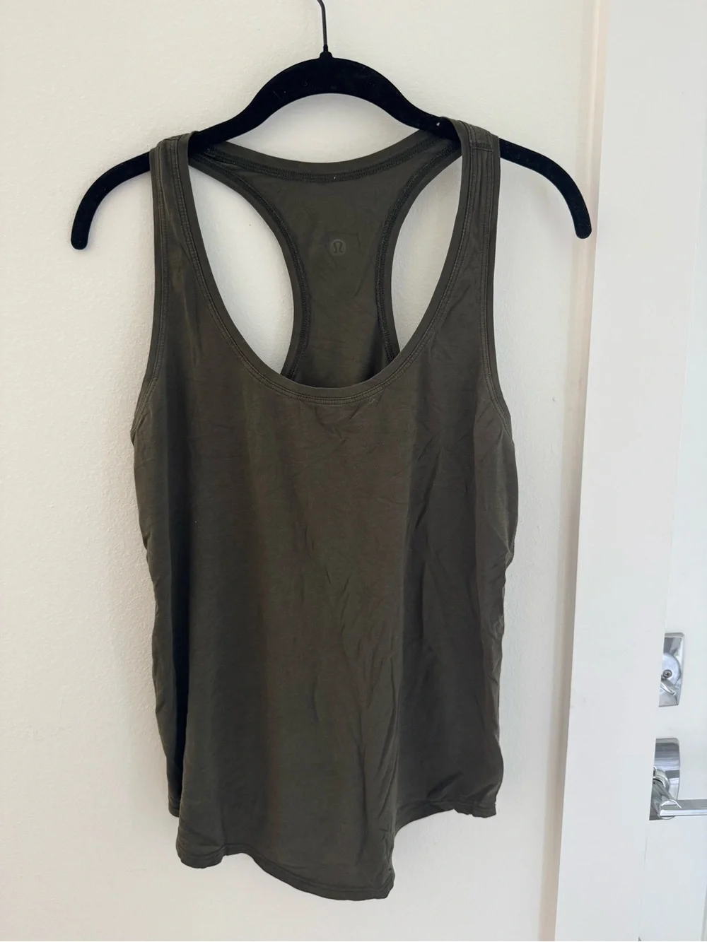 lululemon athletica Olive Green Racerback Tank